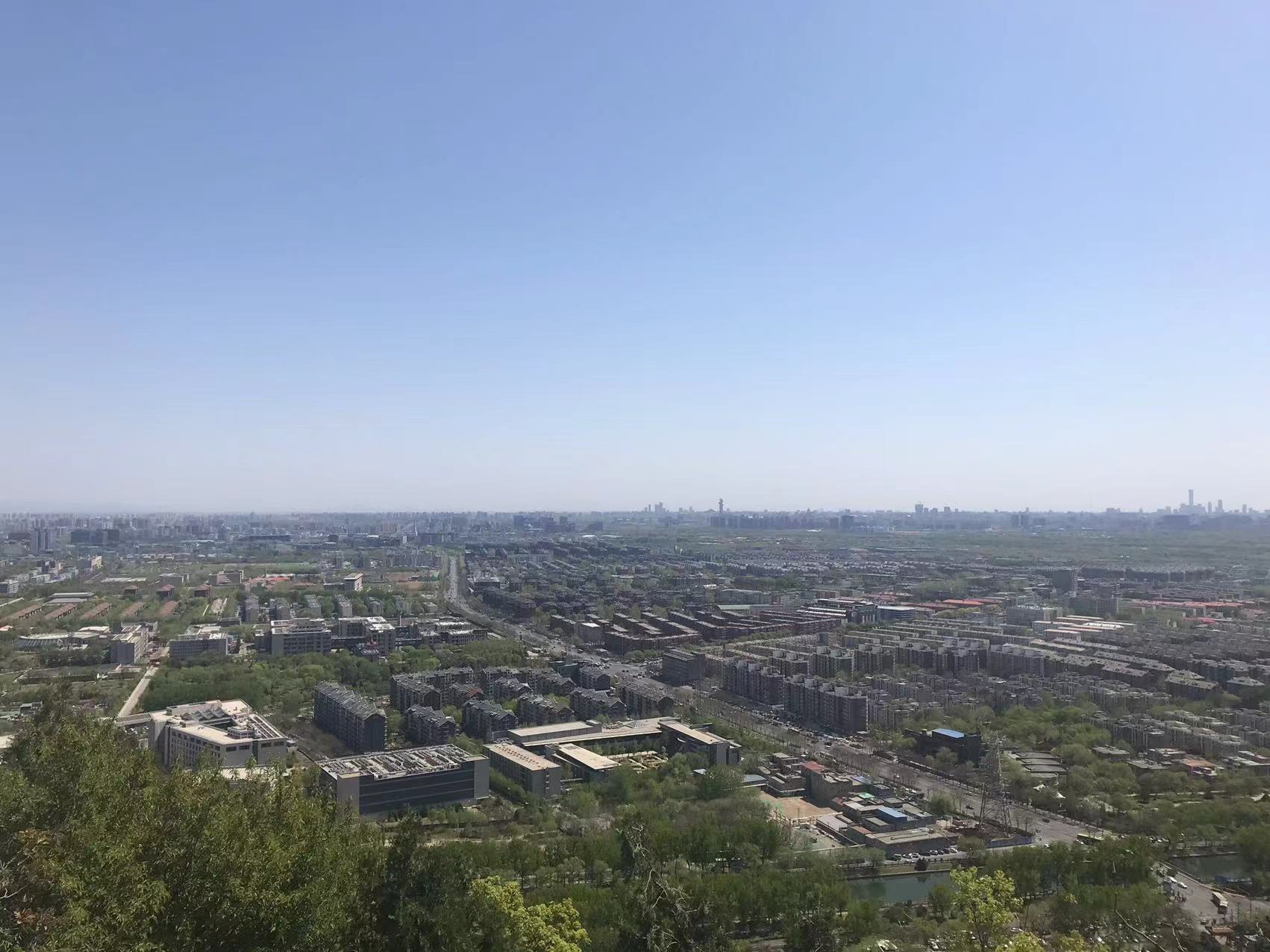 俯瞰北京